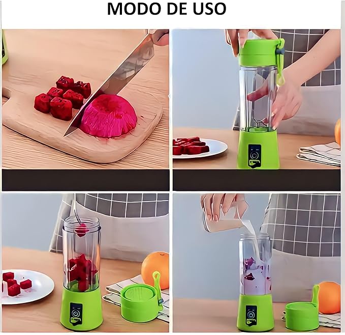 Licuadora Portátil Recargable USB
