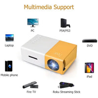 MINI PROYECTOR,DE PELÍCULA