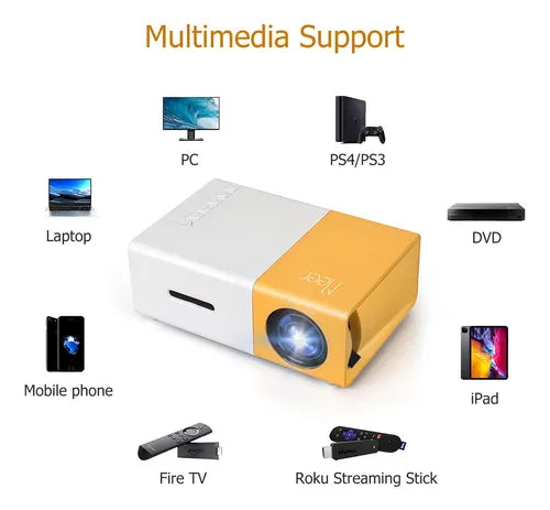 MINI PROYECTOR,DE PELÍCULA